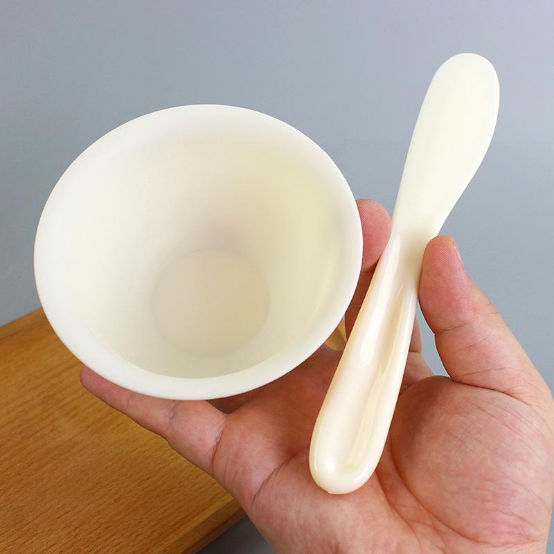 Silicone Spatula Set - Nowa Silikonowa Miska do Masek, Szpatułka,