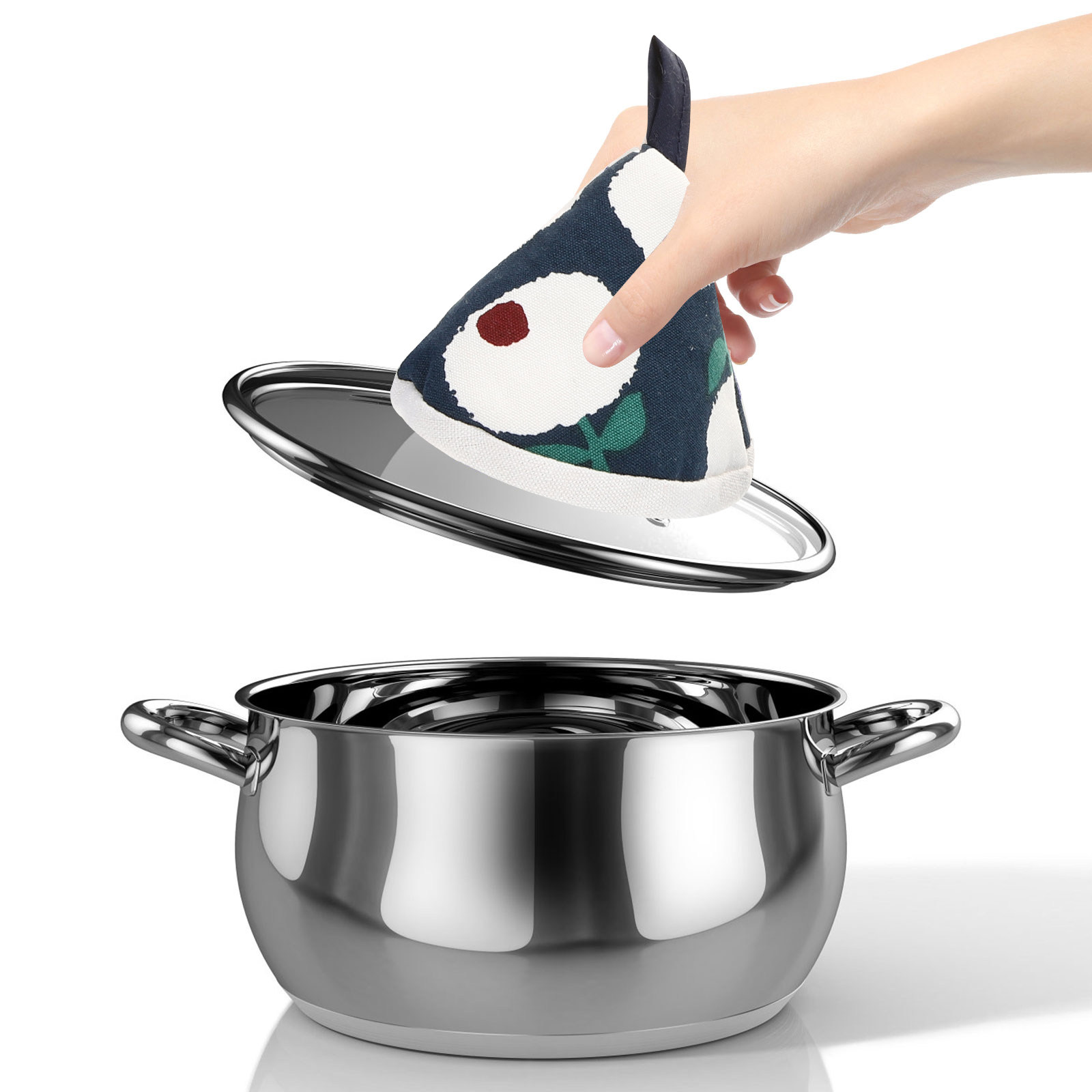 Kitchen Gadgets Ideas - 4 szt. trójkątnych osłonek na pokrywy