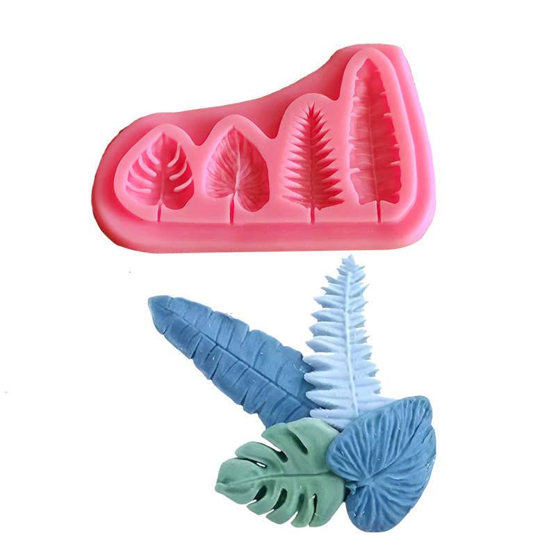 Kitchen Gadgets Baking - Liście palmowe i liść żółwia formy