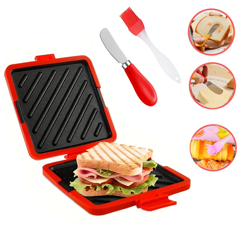 Zestaw 3 tosterek do kanapek z – Kitchen Gadgets Baking recenzja i cena