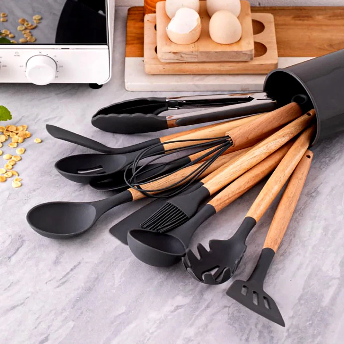 12-częściowy zestaw silikonowy – Silicone Spatula Set recenzja i cena