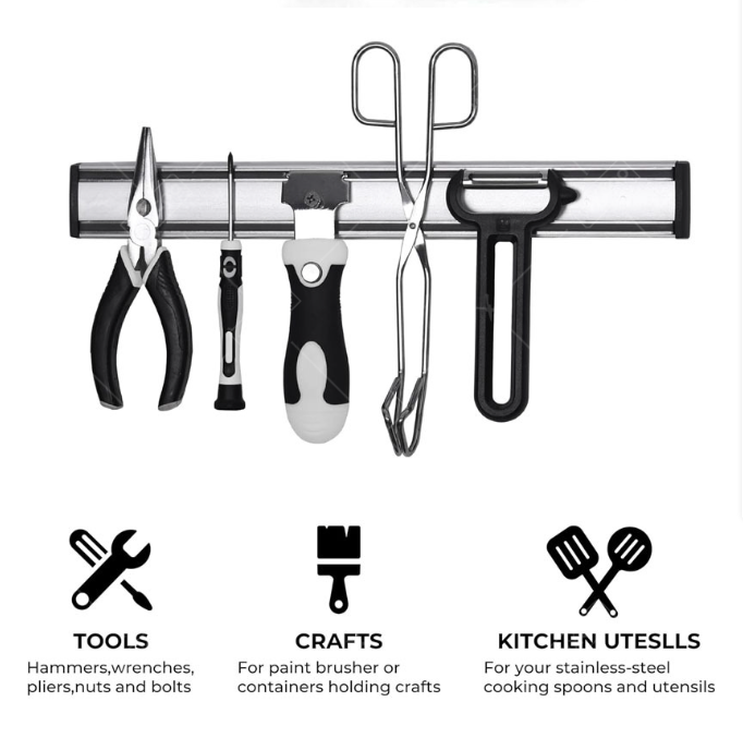 Uniwersalny magnetyczny uchwyt – Magnetic Knife Strip recenzja i cena
