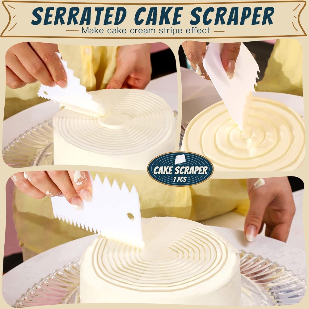 7-częściowy zestaw do ciasta:  – Silicone Spatula Set recenzja i cena