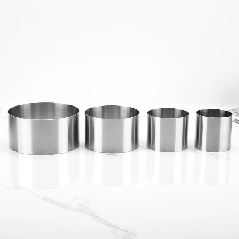 4 szt. Okrągły pierścień do mu – Kitchen Gadgets Baking recenzja i cena