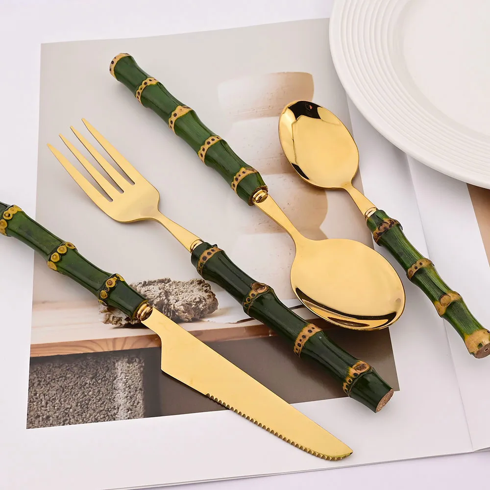 4-częściowy zestaw sztućców z  – Kitchen Gadgets Green recenzja i cena