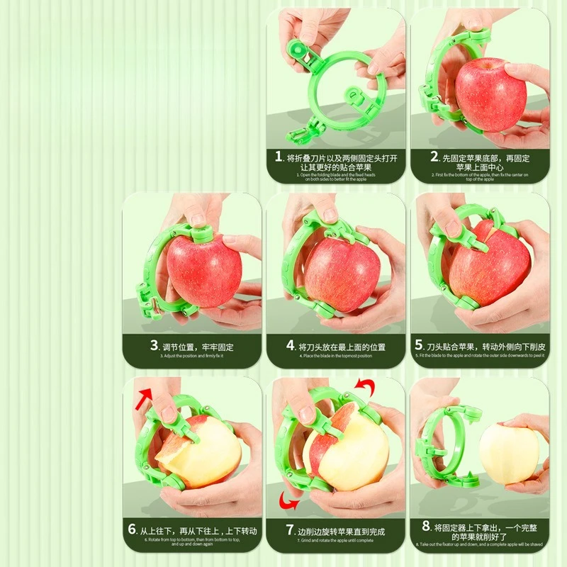 Ręczny obrotowy obierak do jab – Kitchen Gadgets Ideas recenzja i cena