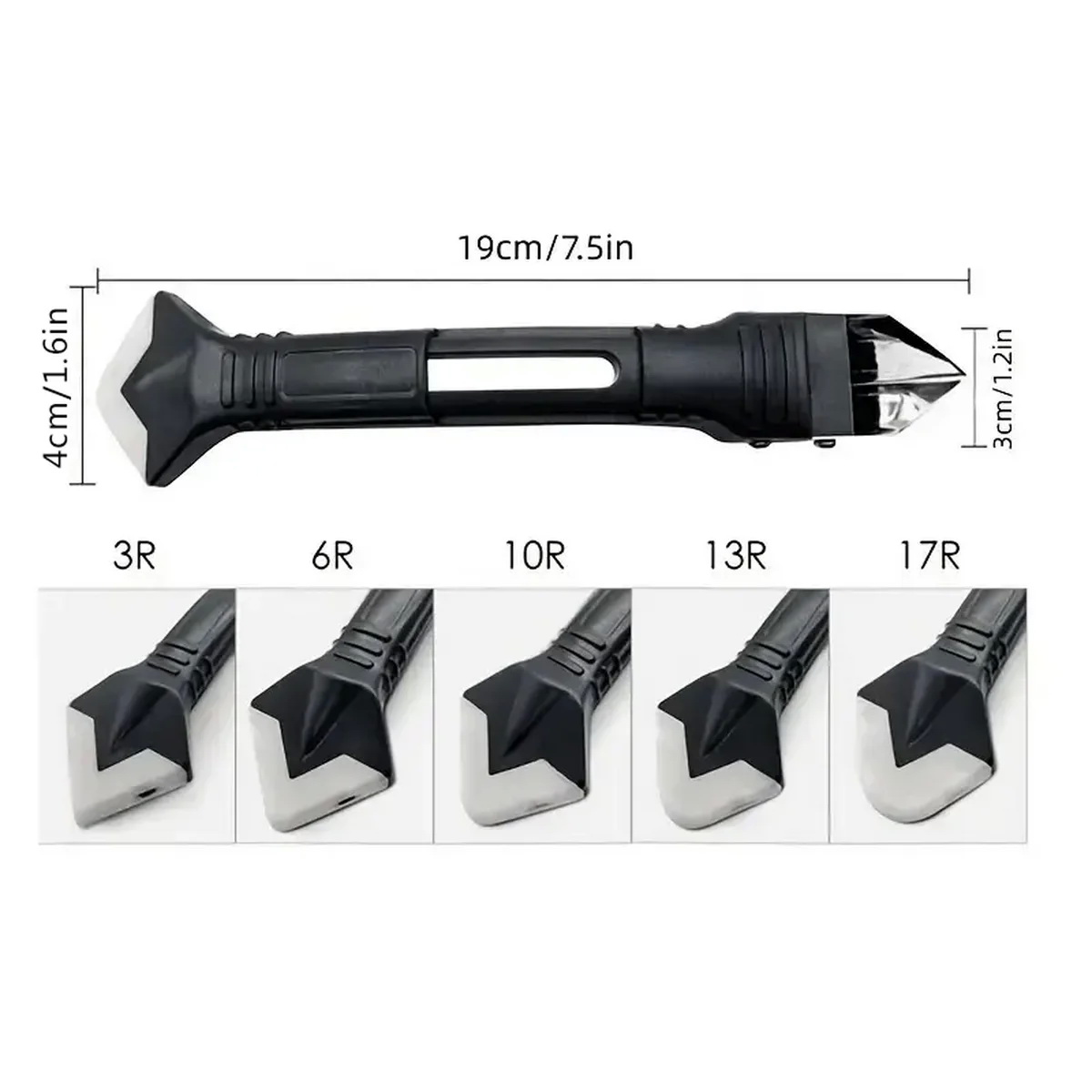 1/2 ZESTAW 5-w-1 Metalowy Nóż  – Silicone Spatula Set recenzja i cena